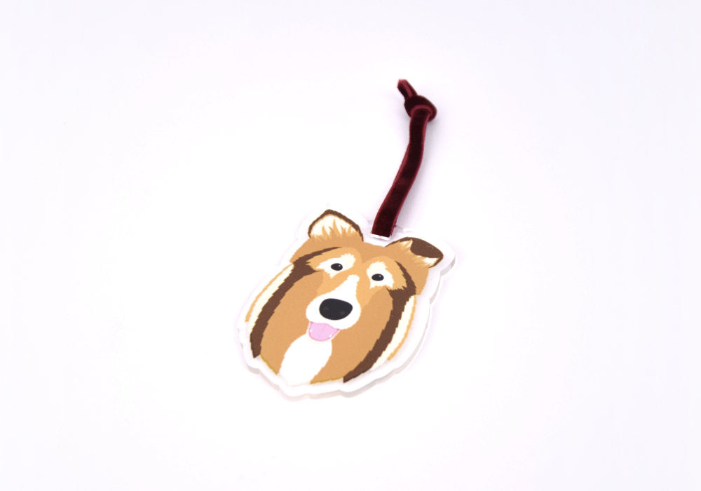 Collie Ornament | Good Cheer Paper Co