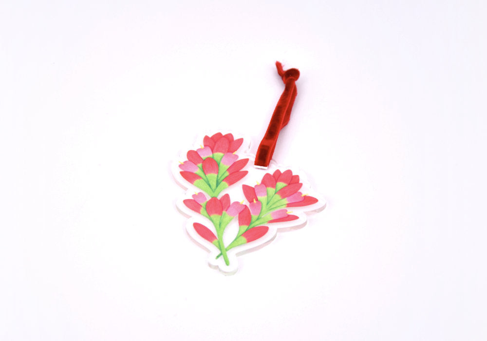 Indian Paintbrush Ornament | Good Cheer Paper Co