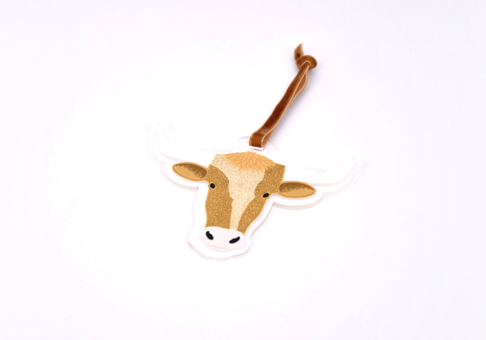 Longhorn Ornament | Good Cheer Paper Co
