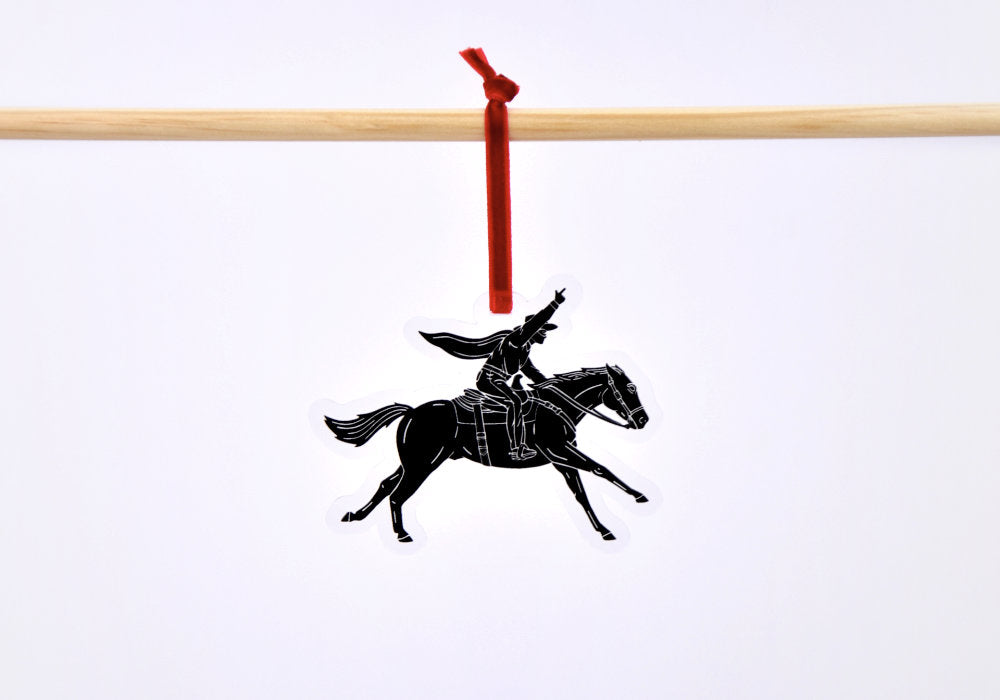 Masked Rider Ornament | Good Cheer Paper Co