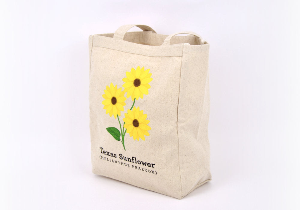 Texas Sunflower Tote Bag | Good Cheer Paper Co