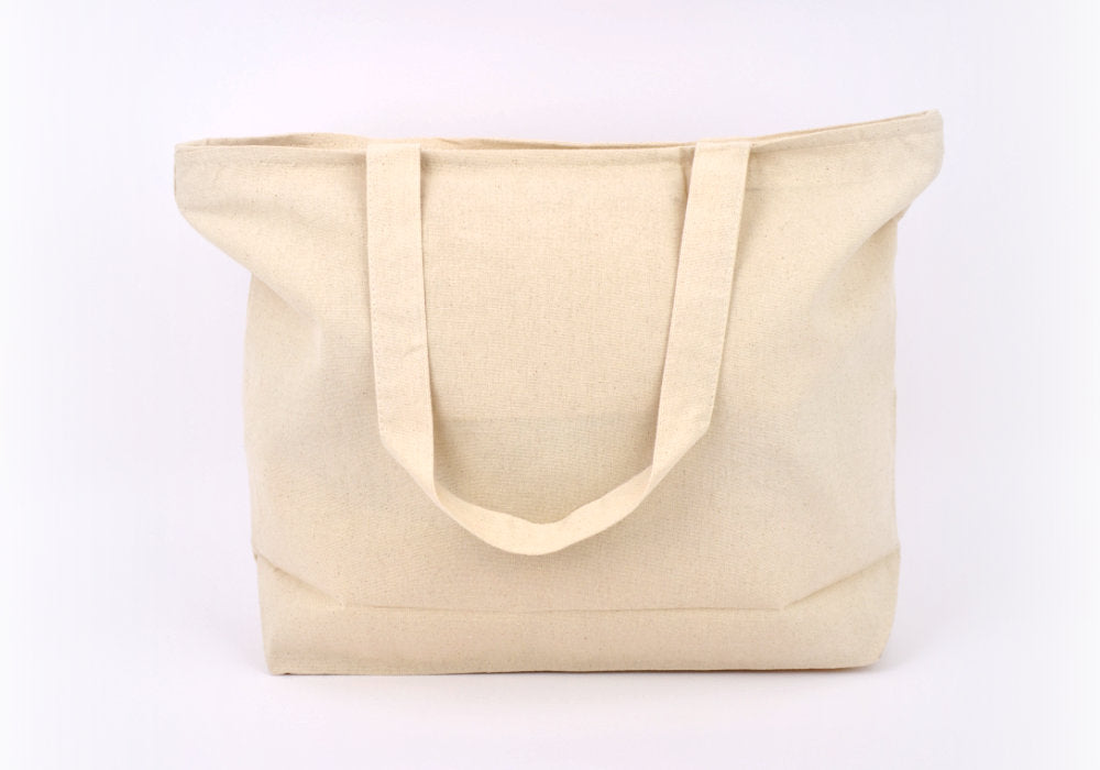 Back of Zippered Tote Bag | Good Cheer Paper Co