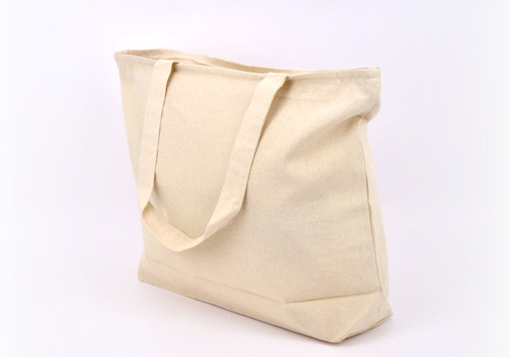 Back of Zippered Tote Bag | Good Cheer Paper Co