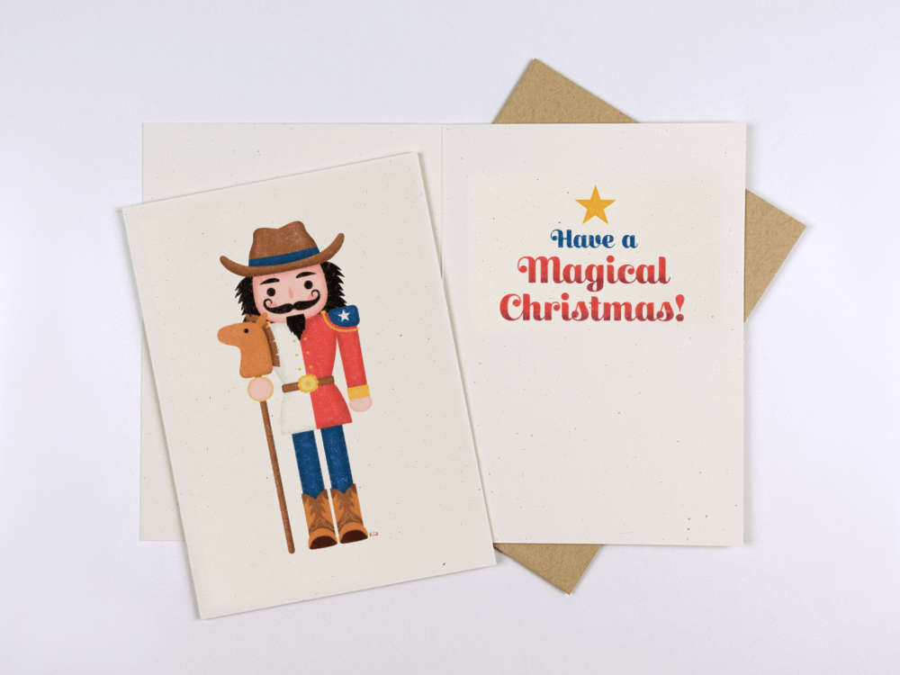 Nutcracker, inside card