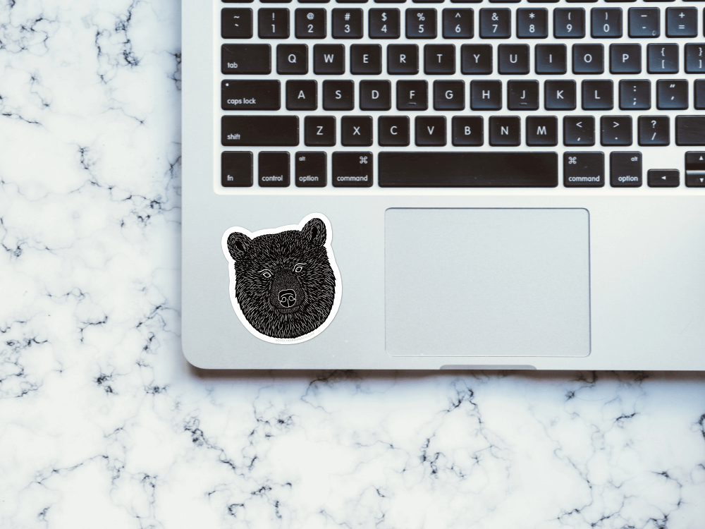 Bear Sticker | Good Cheer Paper Co
