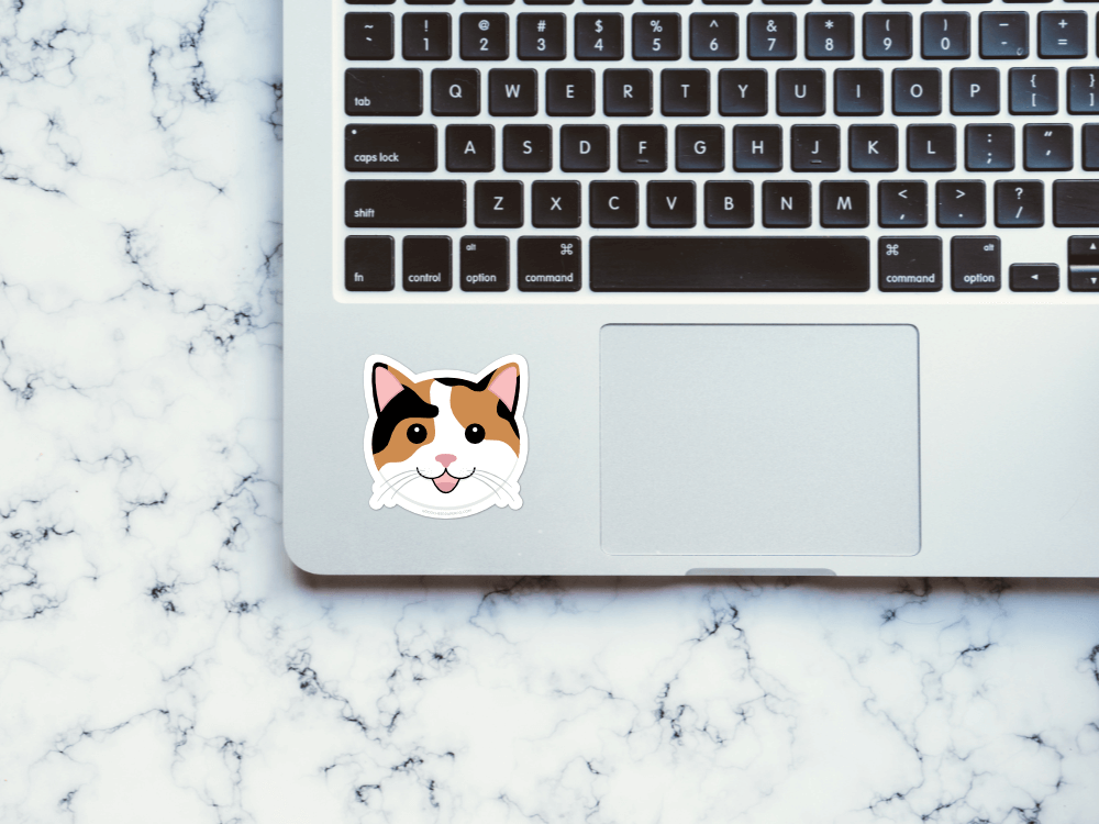 Calico Cat Sticker | Good Cheer Paper Co