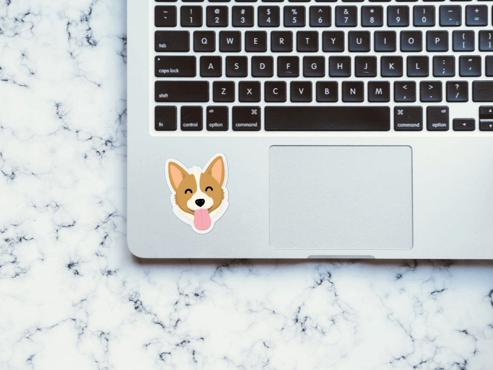 Corgi Sticker | Good Cheer Paper Co