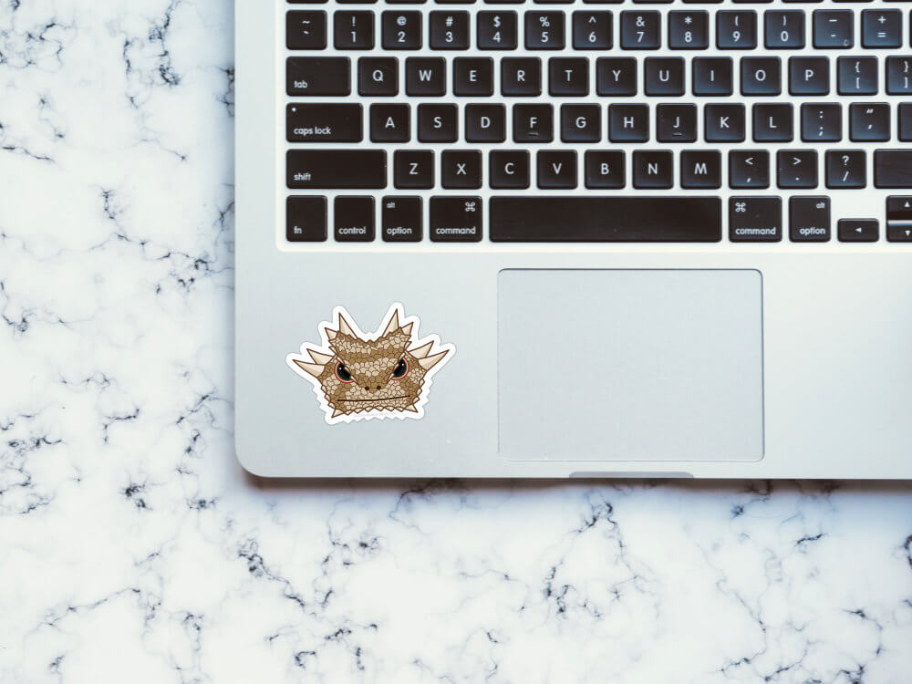 Texas Horned Lizard Vinyl Sticker