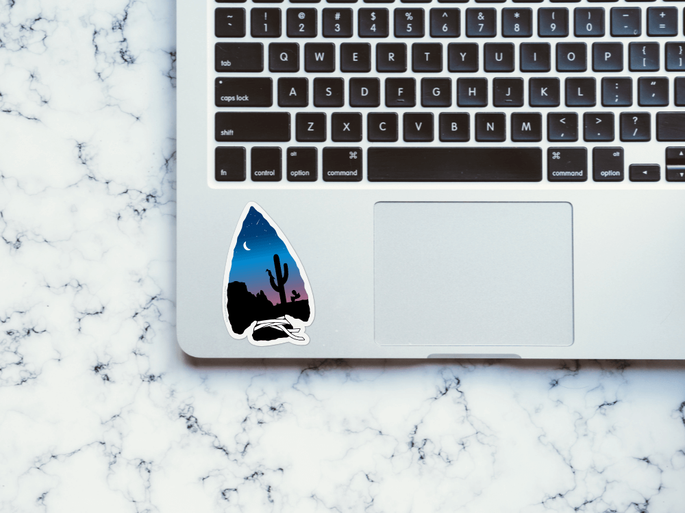 Sonoran Sunset Sticker | Good Cheer Paper Co