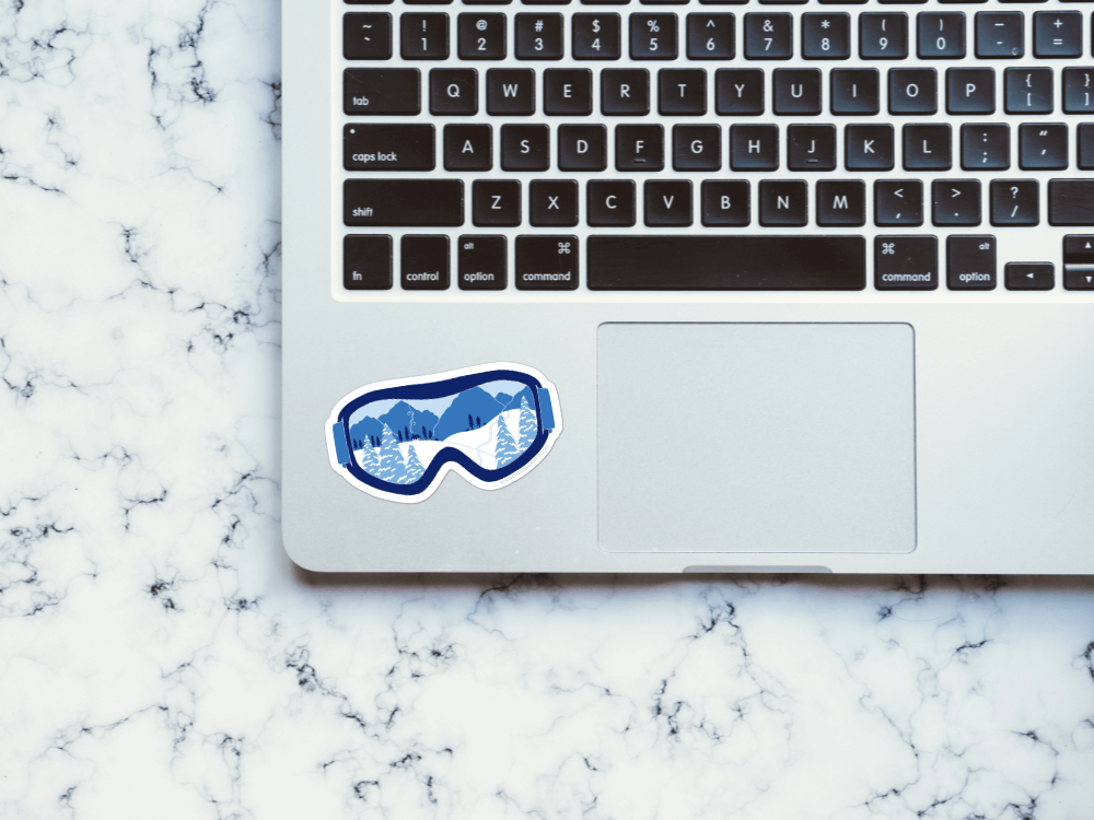 Winter Blues Sticker | Good Cheer Paper Co