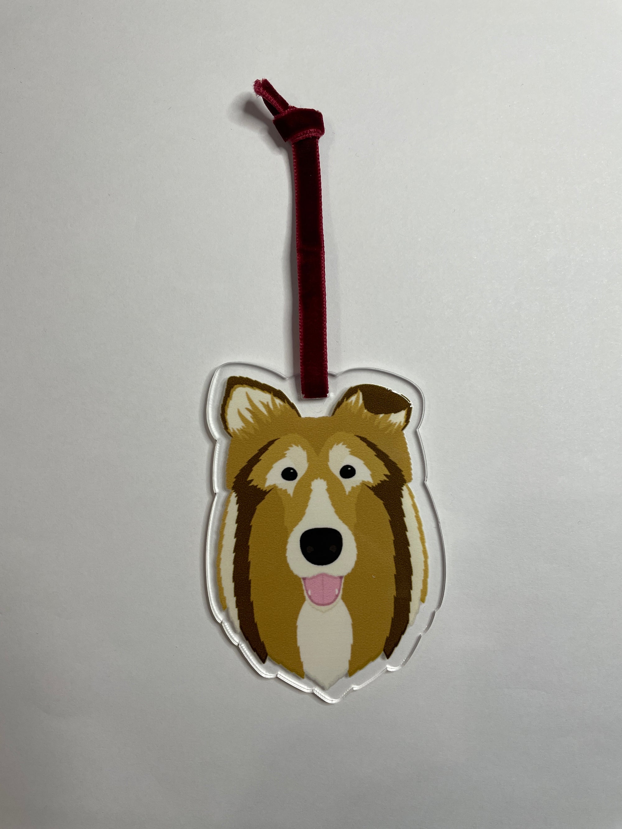 Collie Ornament