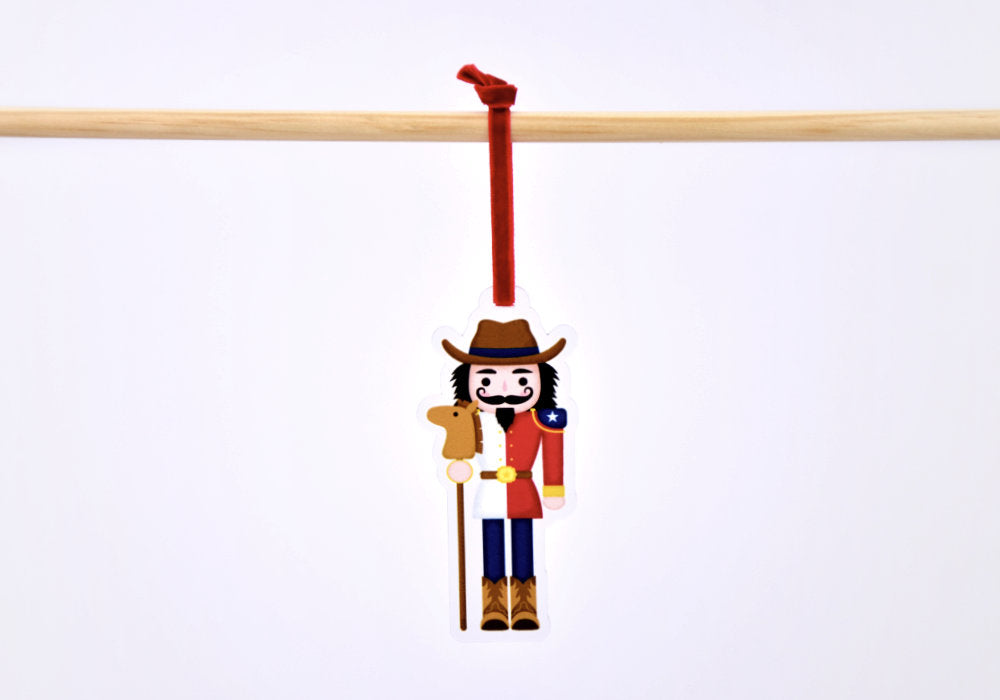 Texas Nutcracker Ornament | Good Cheer Paper Co