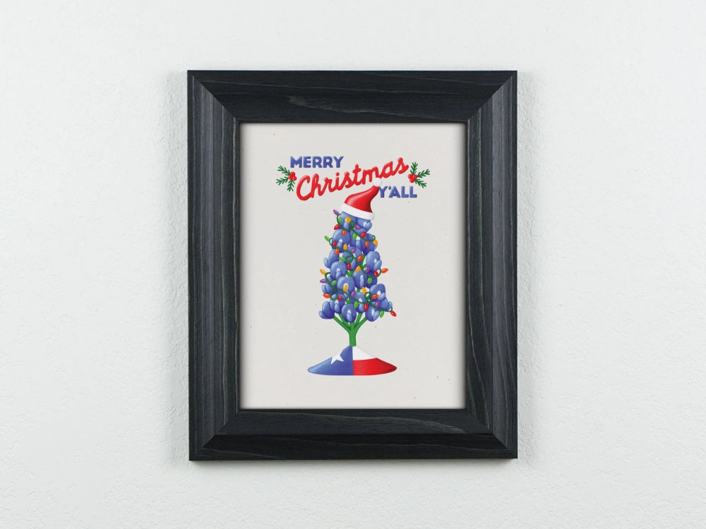 Christmas Bluebonnet | Good Cheer Paper Co