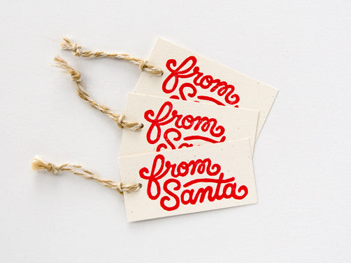 Santa Gift Tags