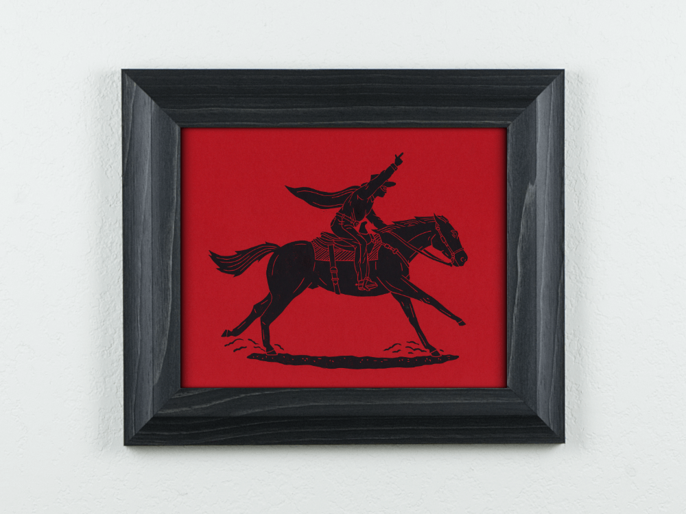 Masked Rider Red – Good Cheer Paper Co